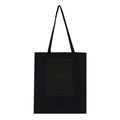 Cotton tote bag with Islamic geometric star print