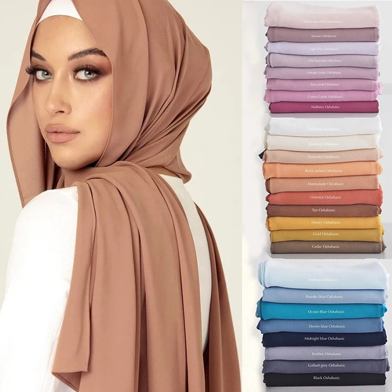 Instant chiffon-hijab — klar på få sekunder