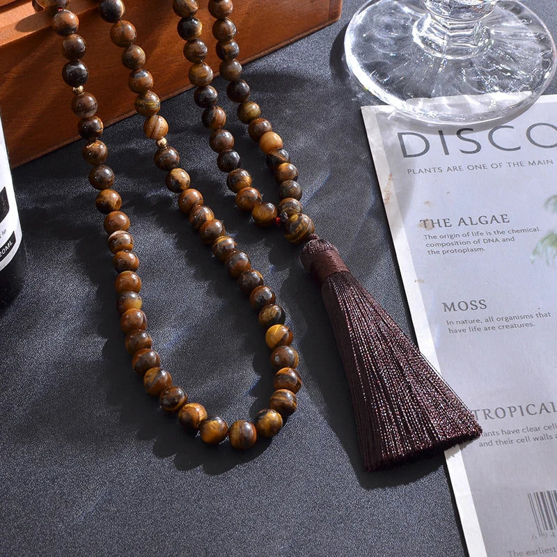 Tasbih i sten — 99 perler, 8 mm