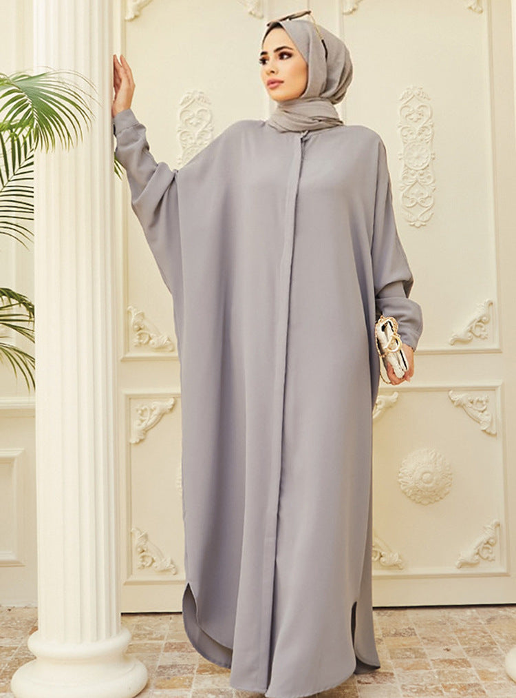 Robe Clothing Fashion Batwing Sleeve Long Style Southeast Asia Cross-Border Foreign Trade