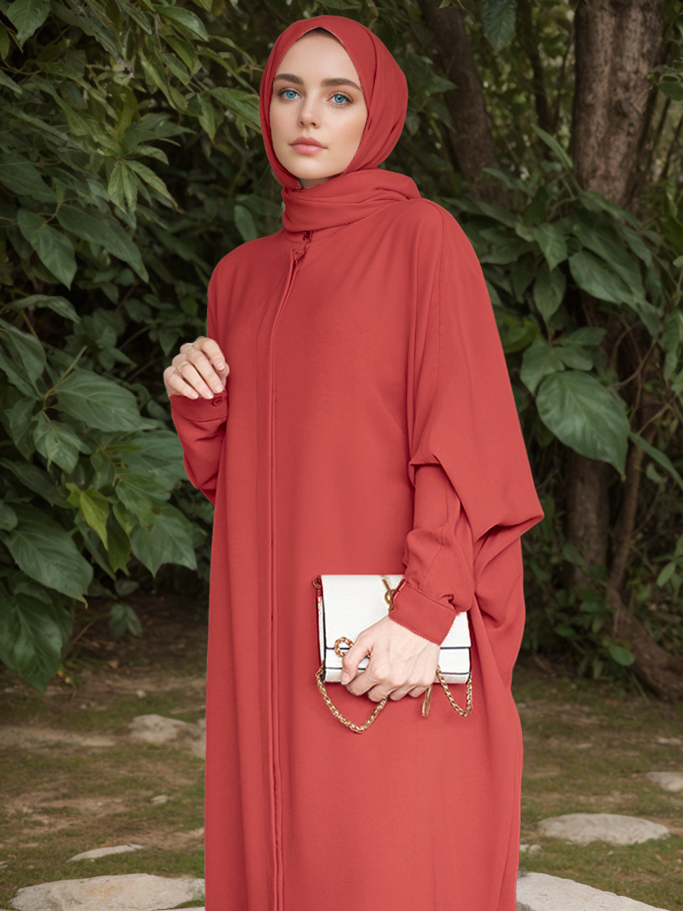 Robe Clothing Fashion Batwing Sleeve Long Style Southeast Asia Cross-Border Foreign Trade