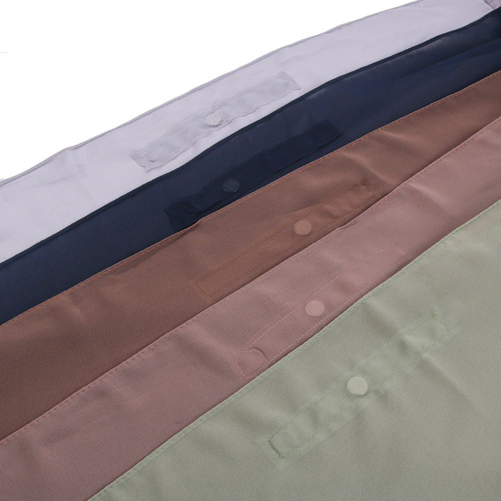 Instant Chiffon Hijab with Built-in Magnets & Undercap