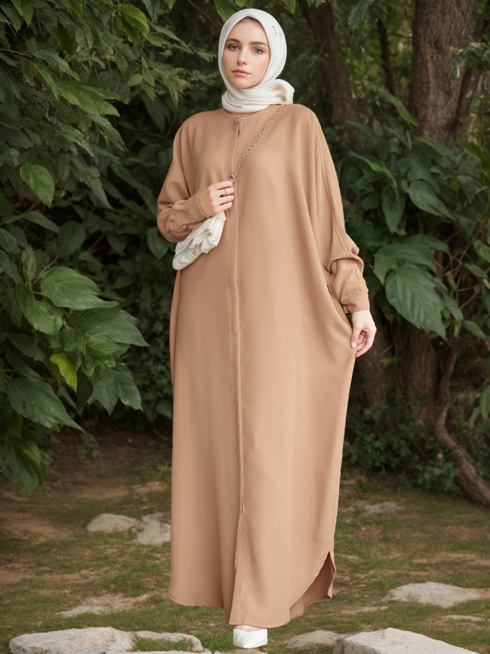 Robe Clothing Fashion Batwing Sleeve Long Style Southeast Asia Cross-Border Foreign Trade