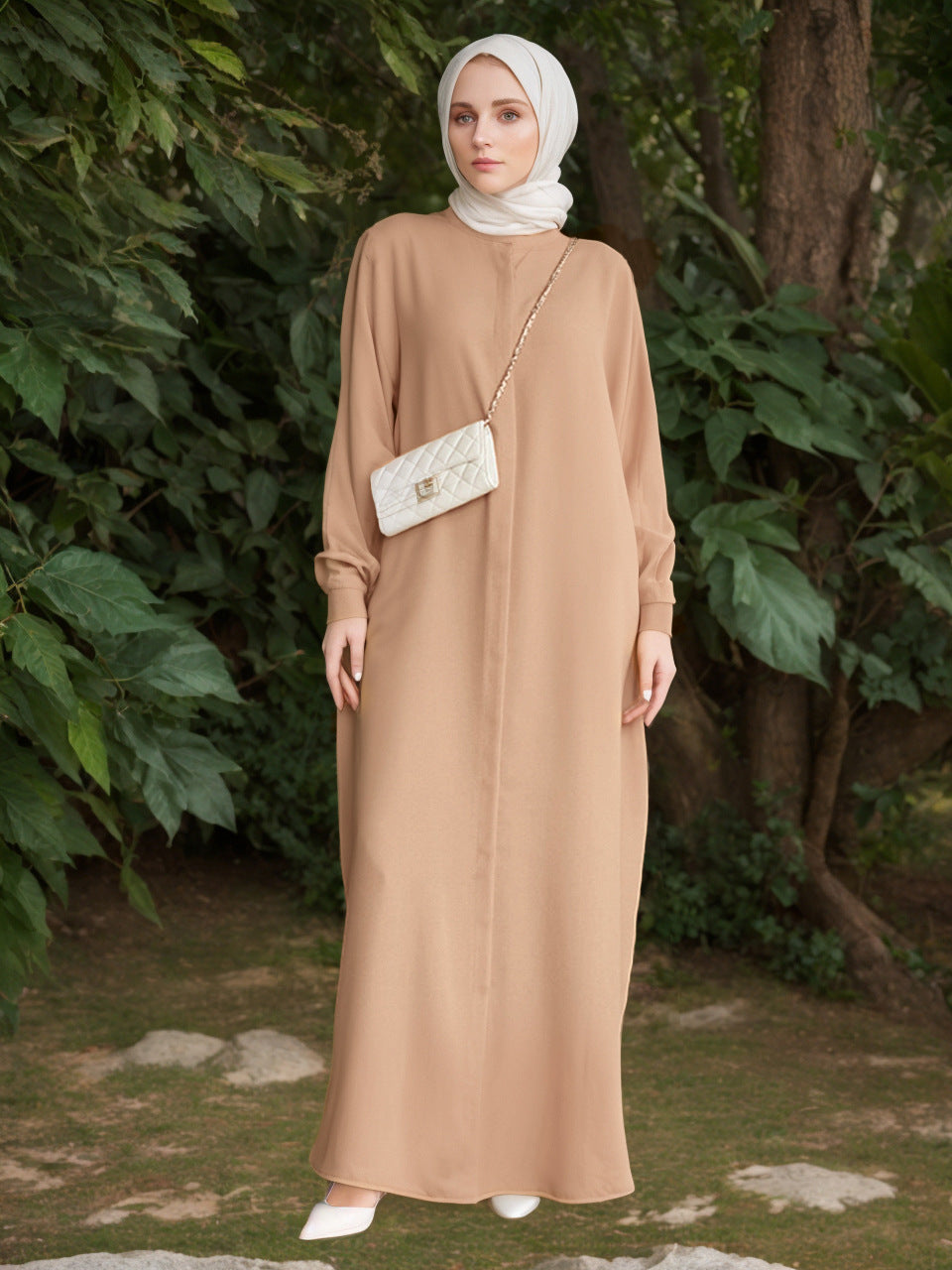 Robe Clothing Fashion Batwing Sleeve Long Style Southeast Asia Cross-Border Foreign Trade