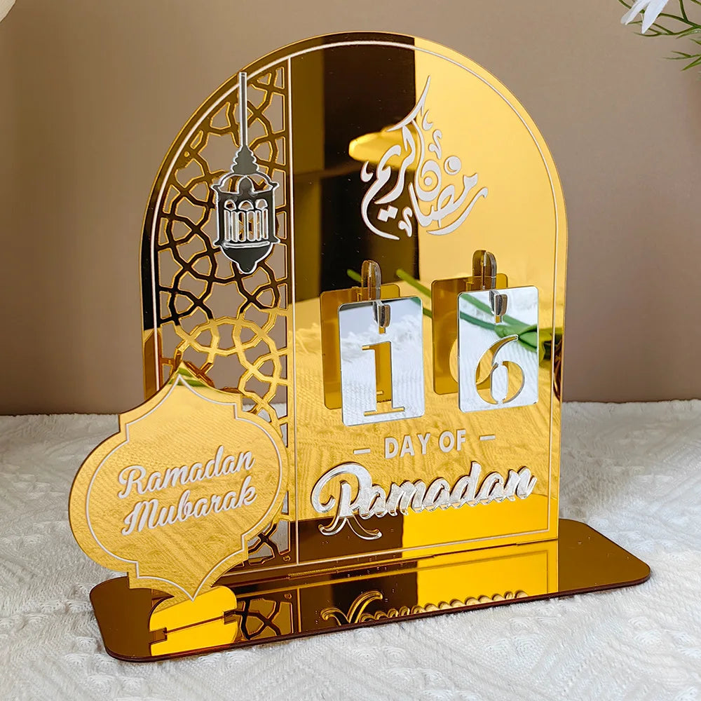 Ramadan Countdown Calendar — Acrylic Day Counter