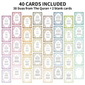 Dua cards with Arabic, transliteration and English