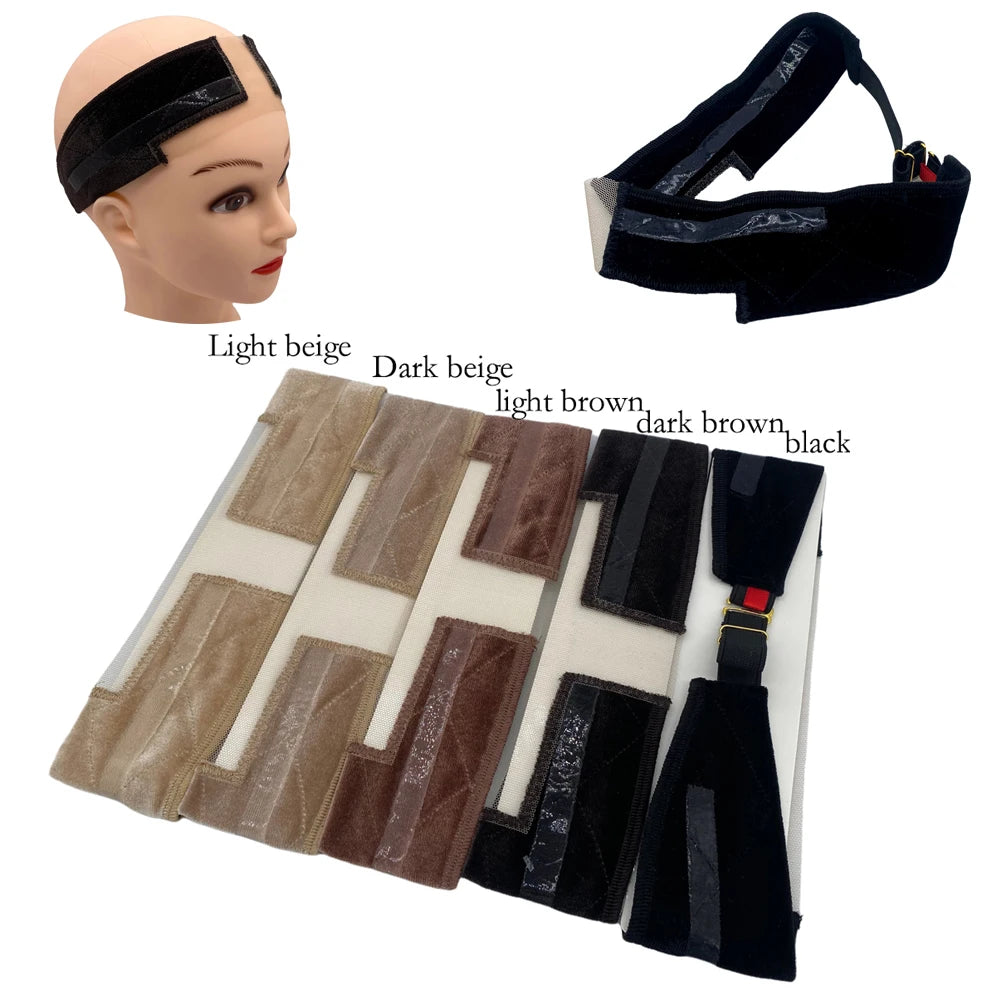 Anti-Slip Velvet Hijab Grip Band — Keeps Your Hijab in Place