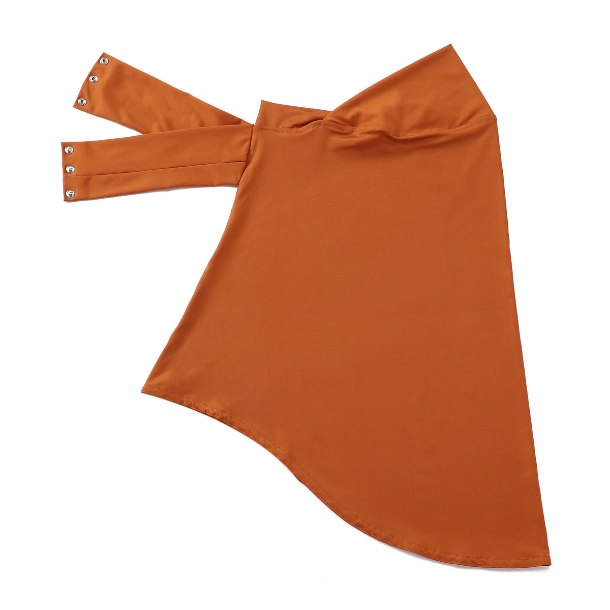 Full-Cover Instant Underscarf with Snap Buttons
