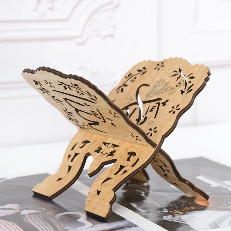 Folding Wooden Quran Stand (Rehal)