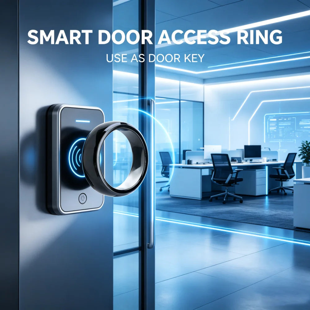 NFC Smart Ring Waterproof Ceramic Ring for Access Control & Attendance
