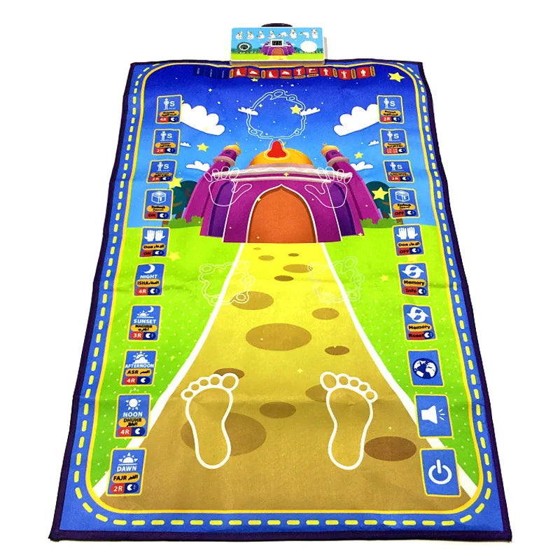 Talking Prayer Mat for Kids — Learn Salah Step by Step
