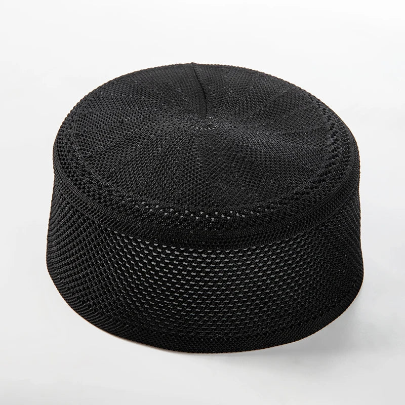 Breathable Mesh Kufi — Everyday Prayer Cap, 3 Sizes