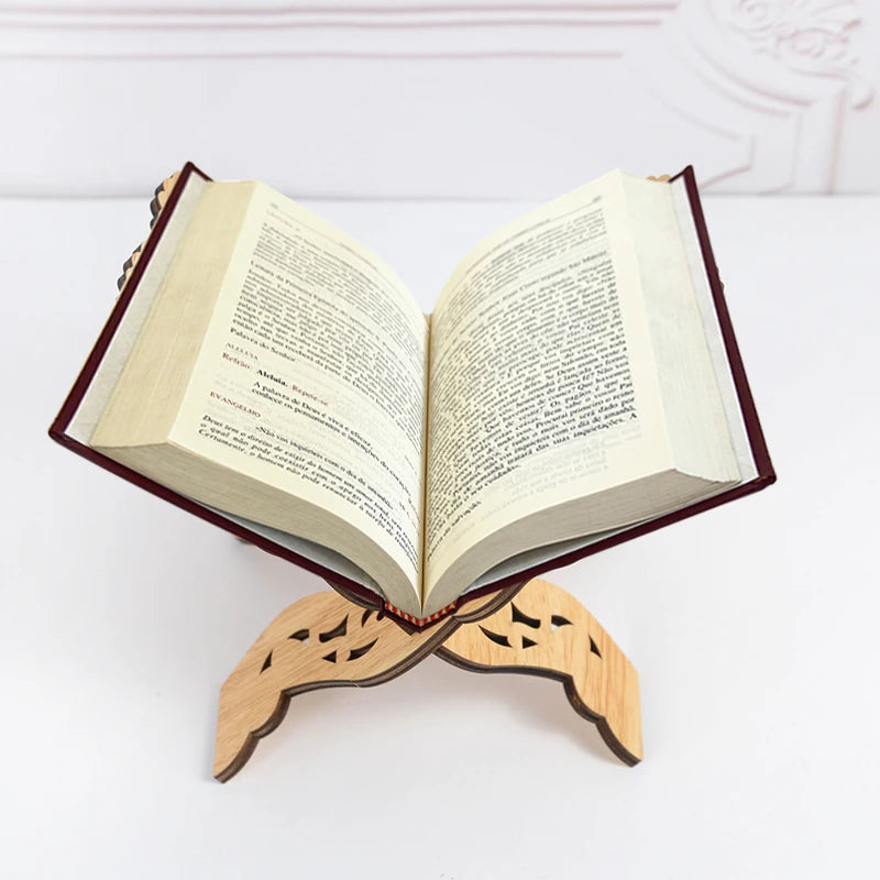Folding Wooden Quran Stand (Rehal)