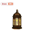 Ramadan-lanterne med flimrende LED-lys — 13 cm