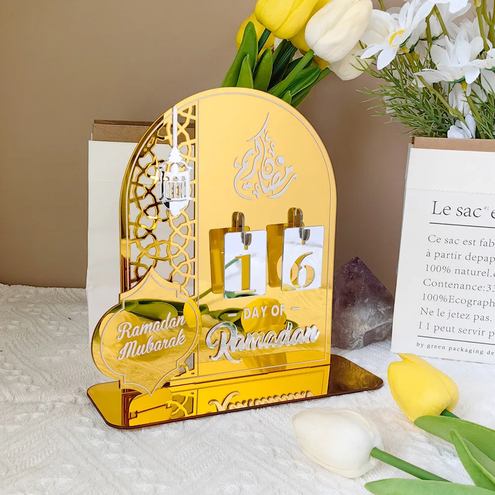 Ramadan Countdown Calendar — Acrylic Day Counter