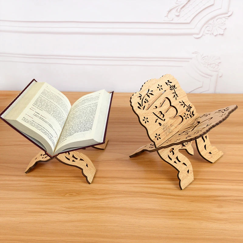 Folding Wooden Quran Stand (Rehal)