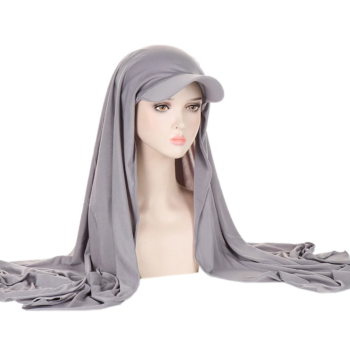 Sport Hijab with Built-in Cap — Instant Jersey