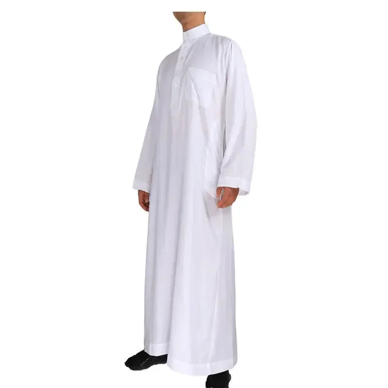 Men's Classic Thobe (Jubba) — White or Black
