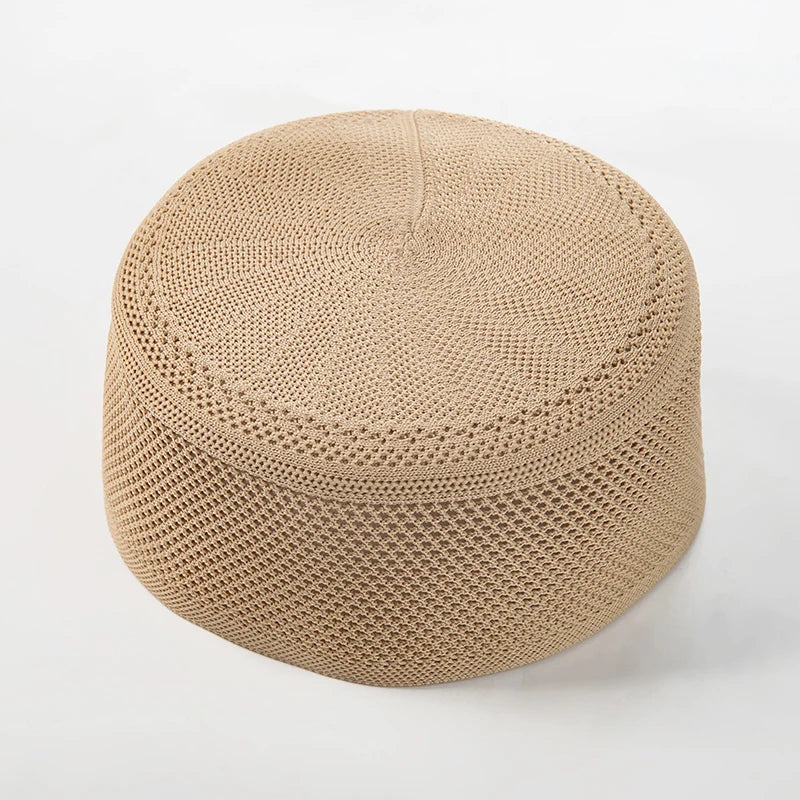 Breathable Mesh Kufi — Everyday Prayer Cap, 3 Sizes