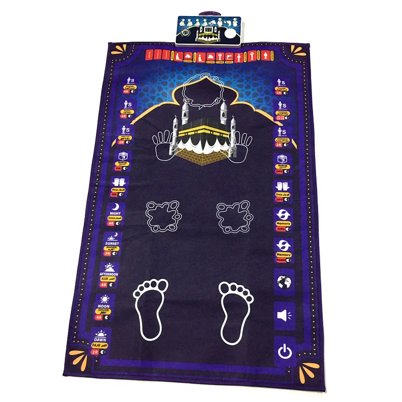 Talking Prayer Mat for Kids — Learn Salah Step by Step