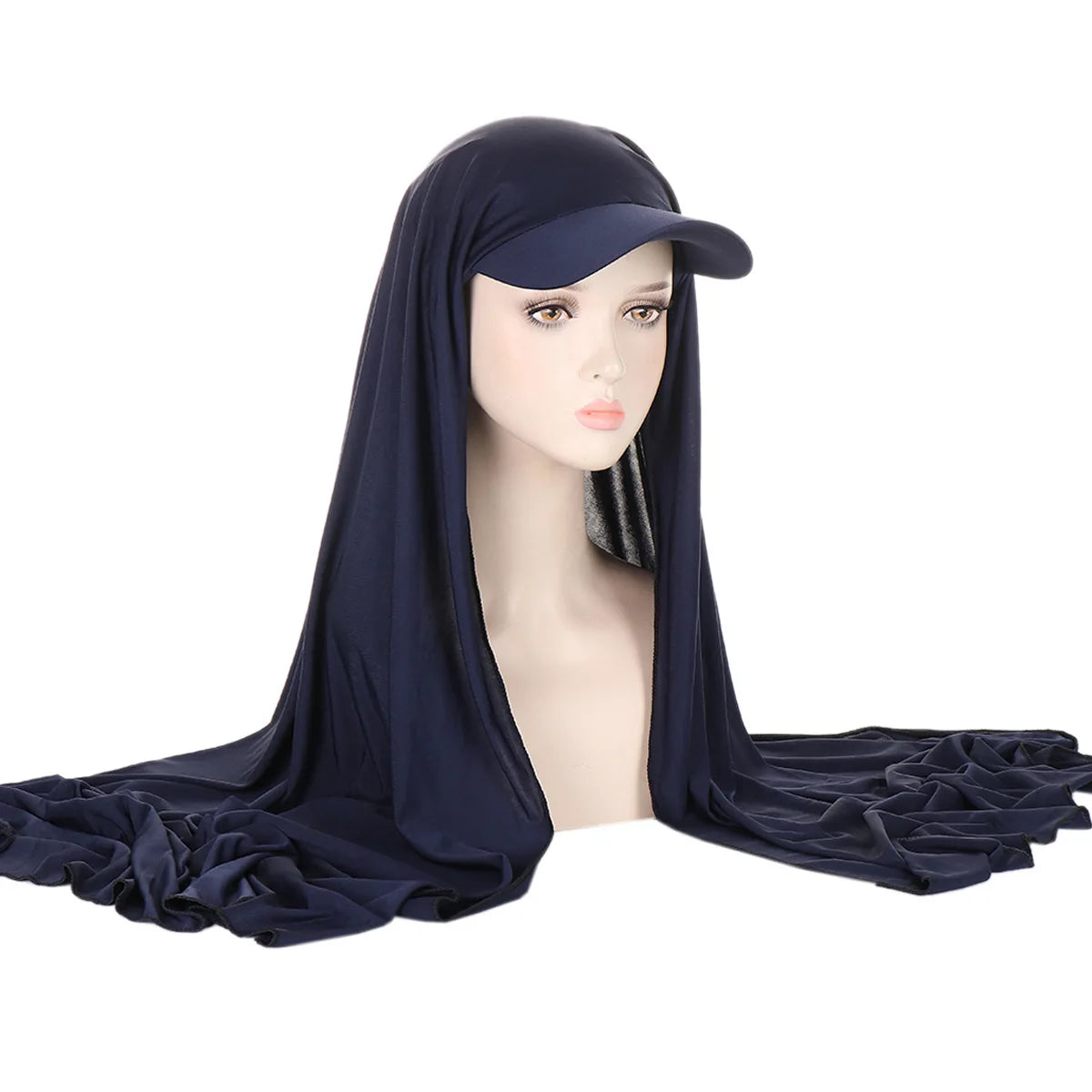 Sport Hijab with Built-in Cap — Instant Jersey