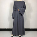 Classic Nida Abaya with Belt — 15 Colours