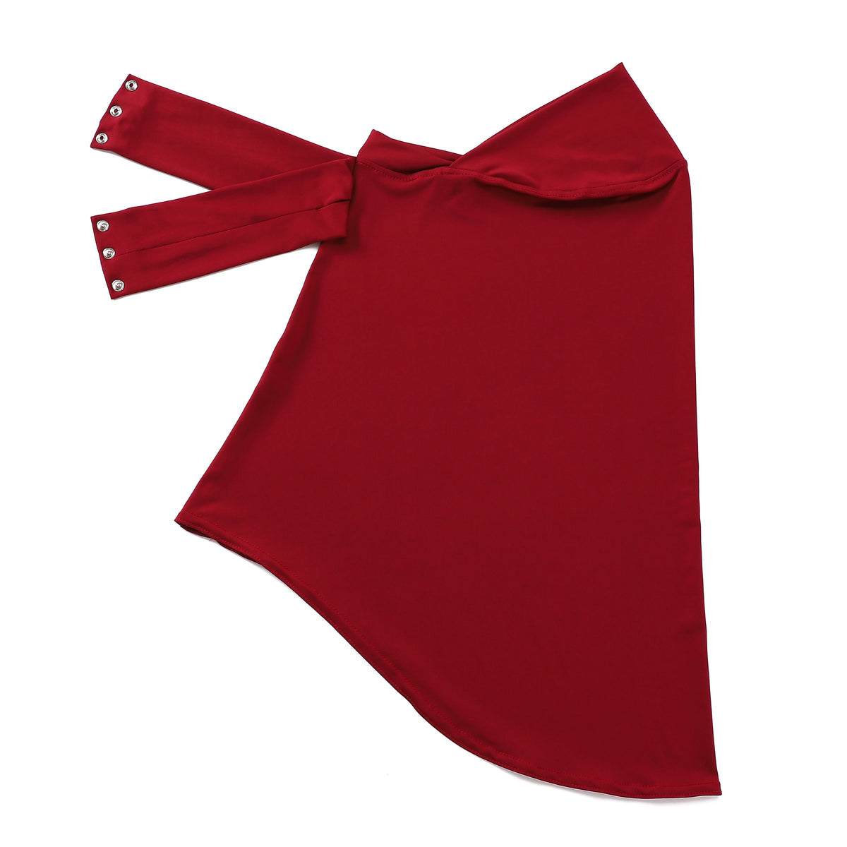 Full-Cover Instant Underscarf with Snap Buttons
