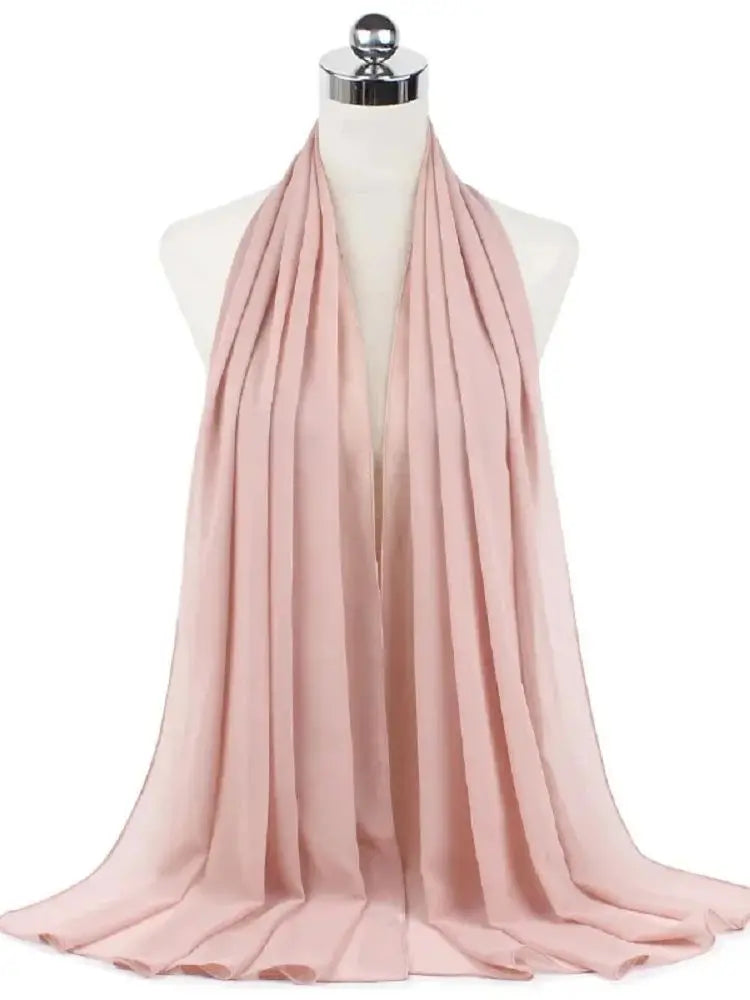 Instant chiffon-hijab — klar på få sekunder