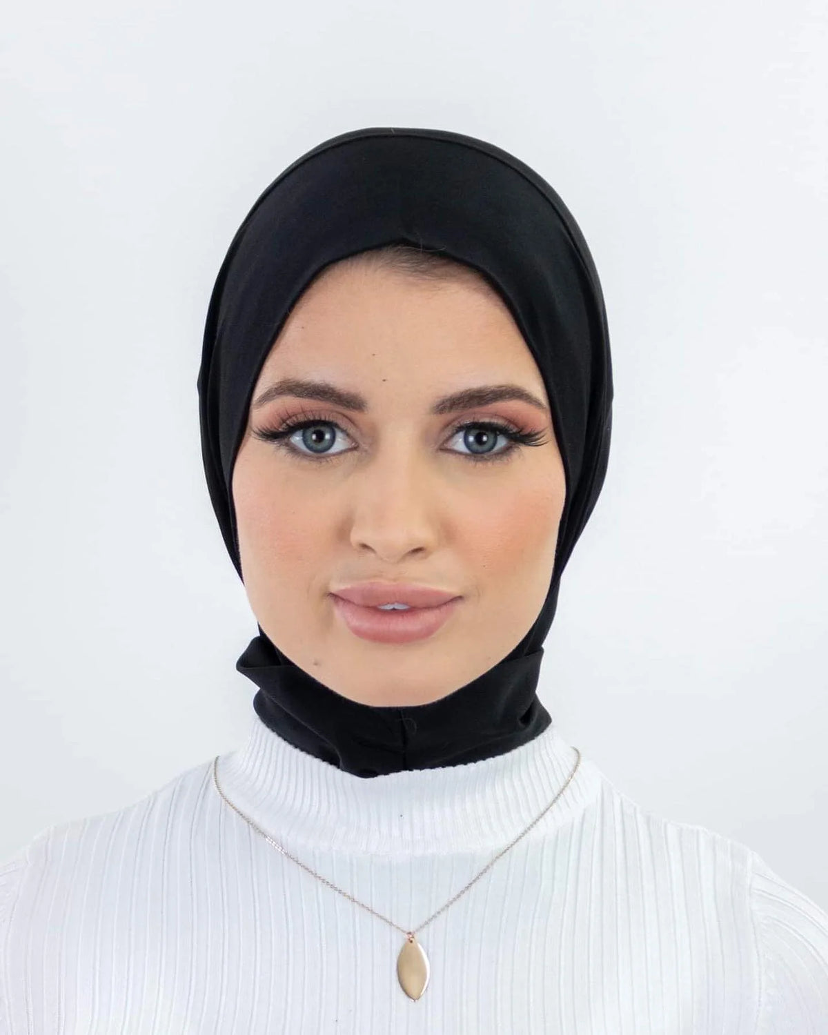 Full-Cover Instant Underscarf with Snap Buttons