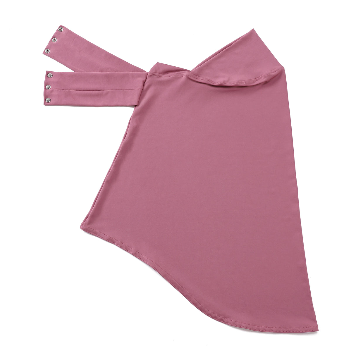 Full-Cover Instant Underscarf with Snap Buttons