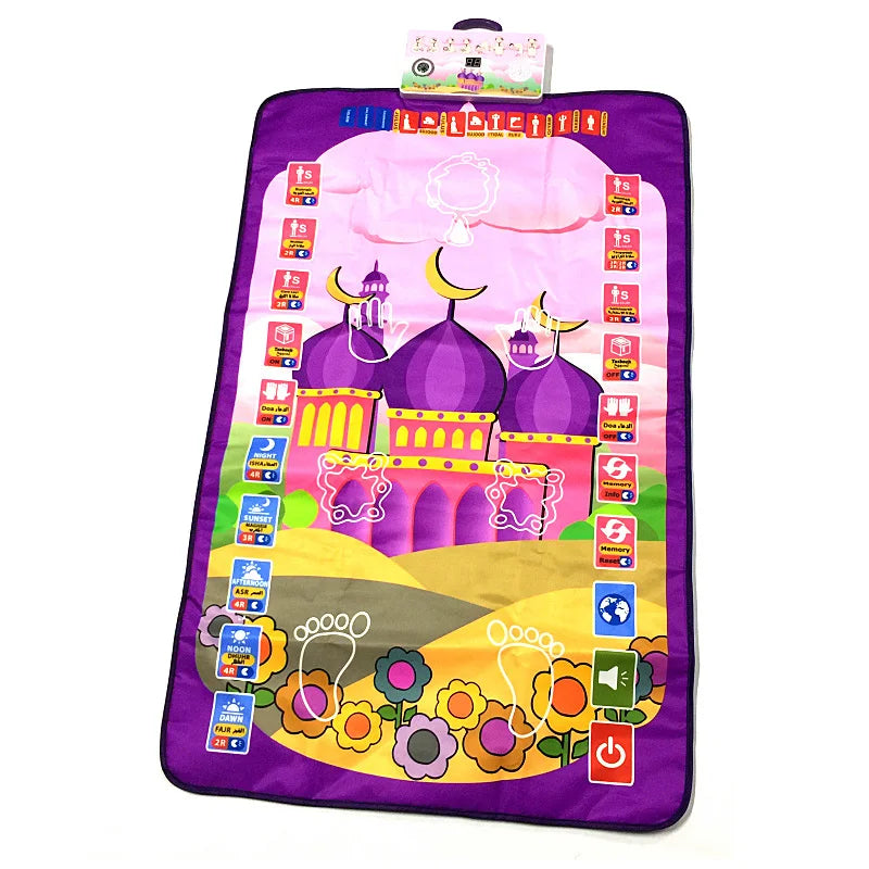 Talking Prayer Mat for Kids — Learn Salah Step by Step