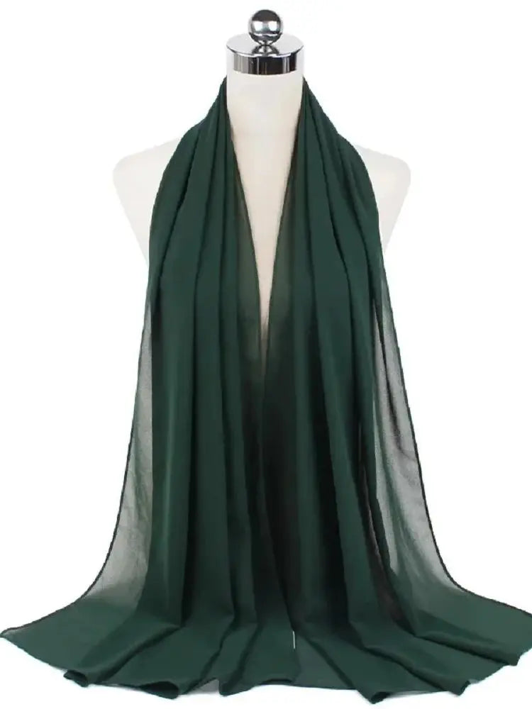 Instant chiffon-hijab — klar på få sekunder