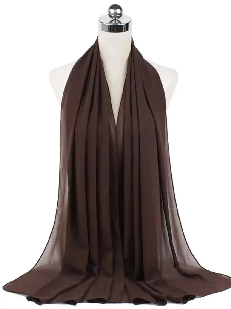 Instant chiffon-hijab — klar på få sekunder