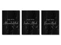 Ayatul Kursi canvas set — Design A