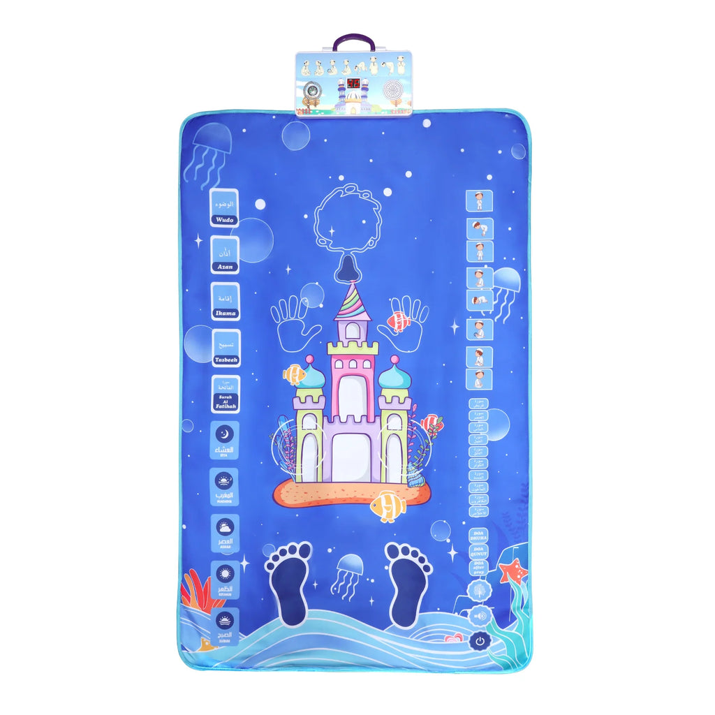 Kids Electronic Interactive Talking Prayer Mat Pray Rug Child Educational Carpet Playing Blanket