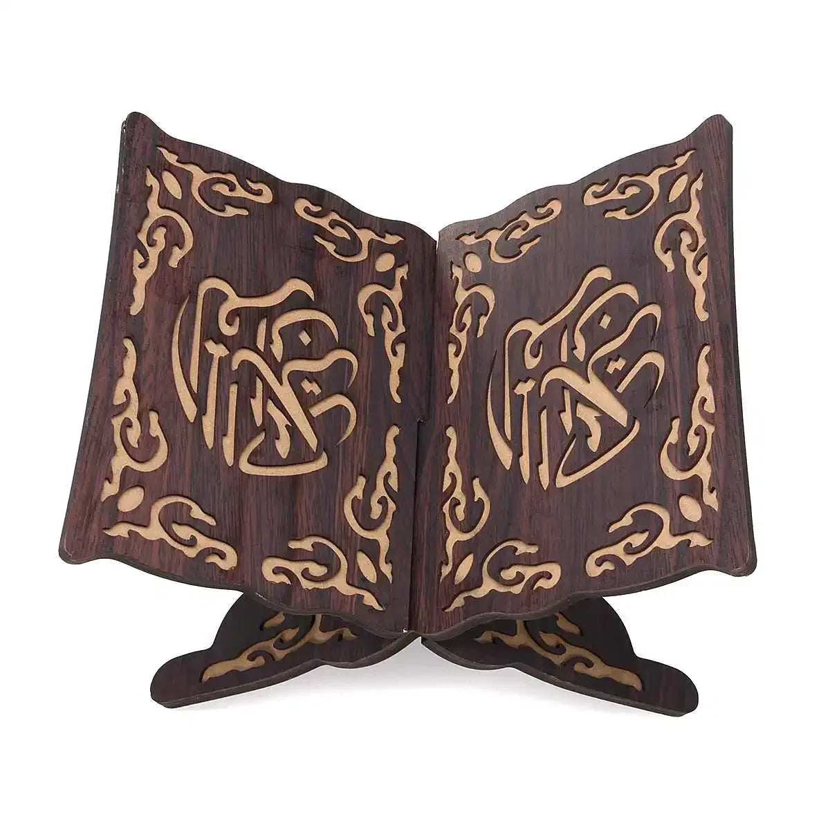 Handmade Wooden Quran Stand — Folding Rehal