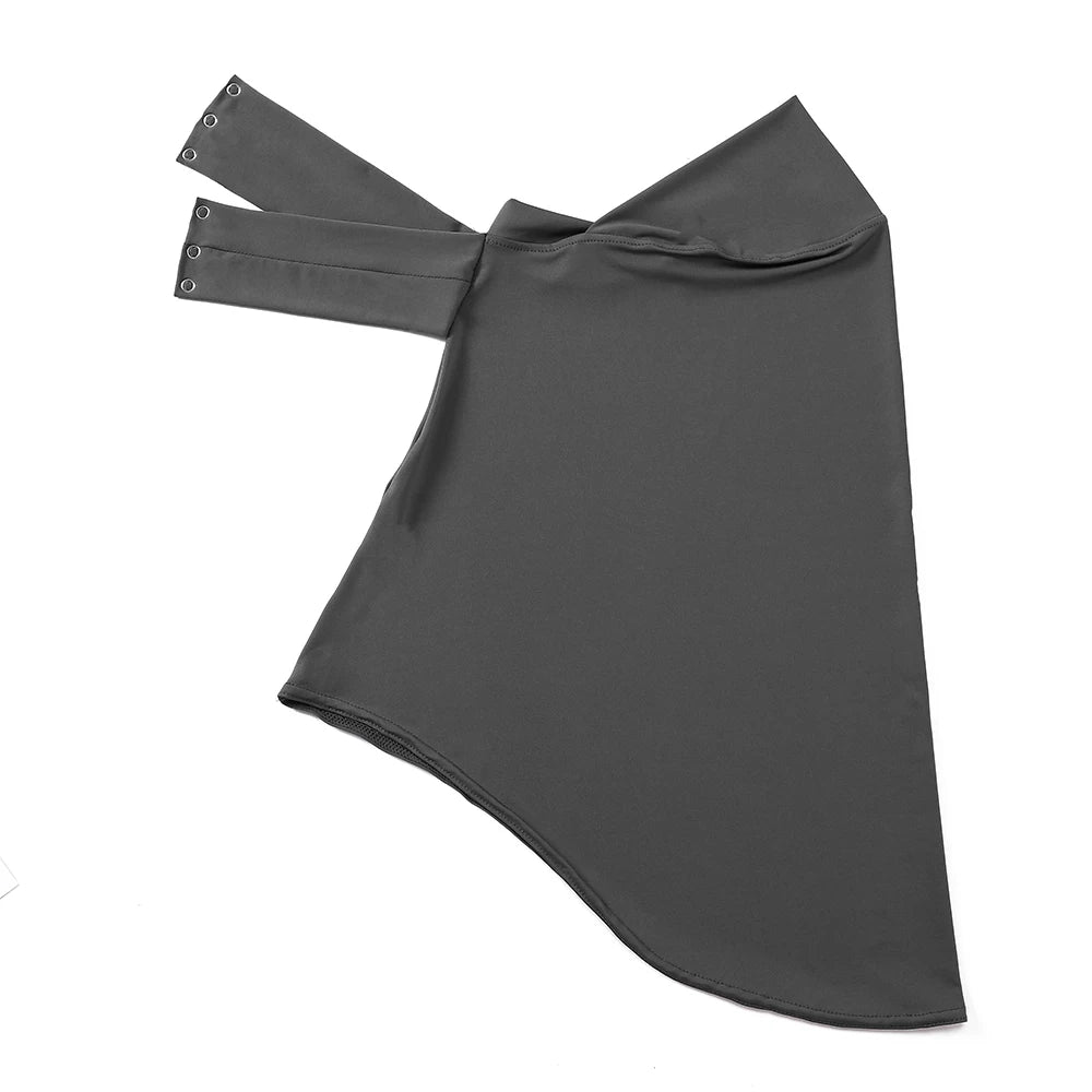 Full-Cover Instant Underscarf with Snap Buttons