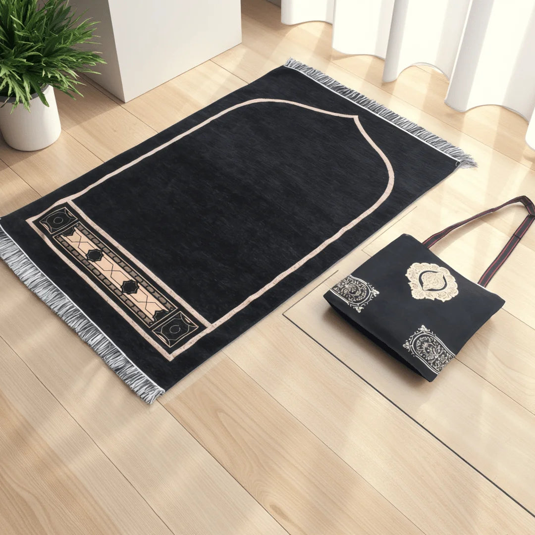 Prayer Mat with Elegant Carry Bag