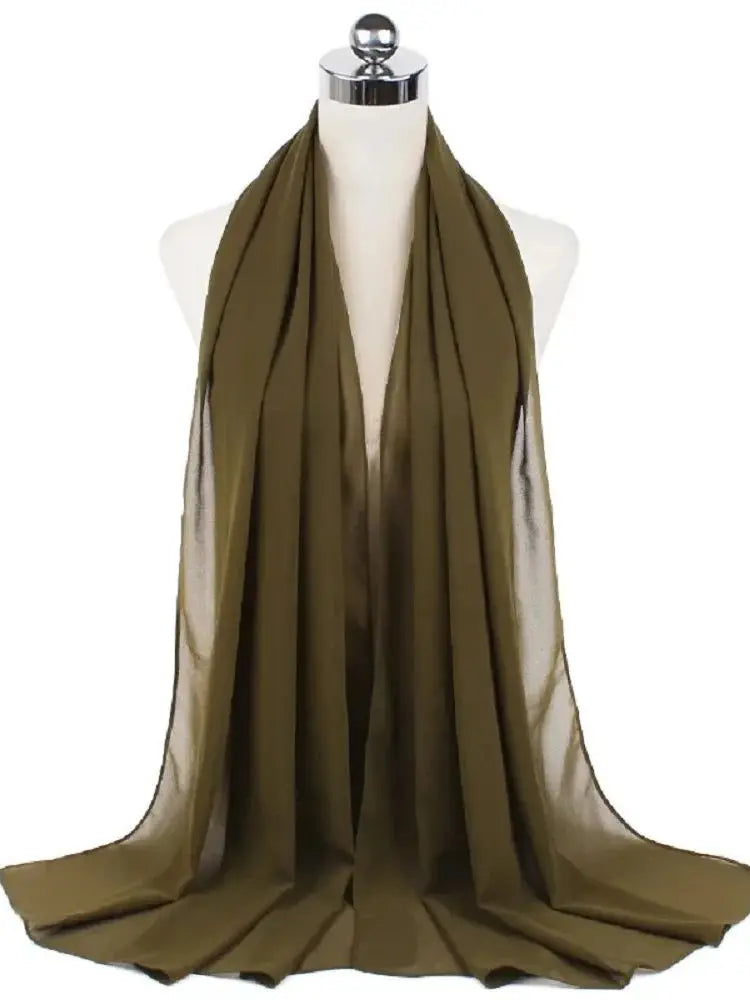 Instant Chiffon Hijab — Ready to Wear in Seconds