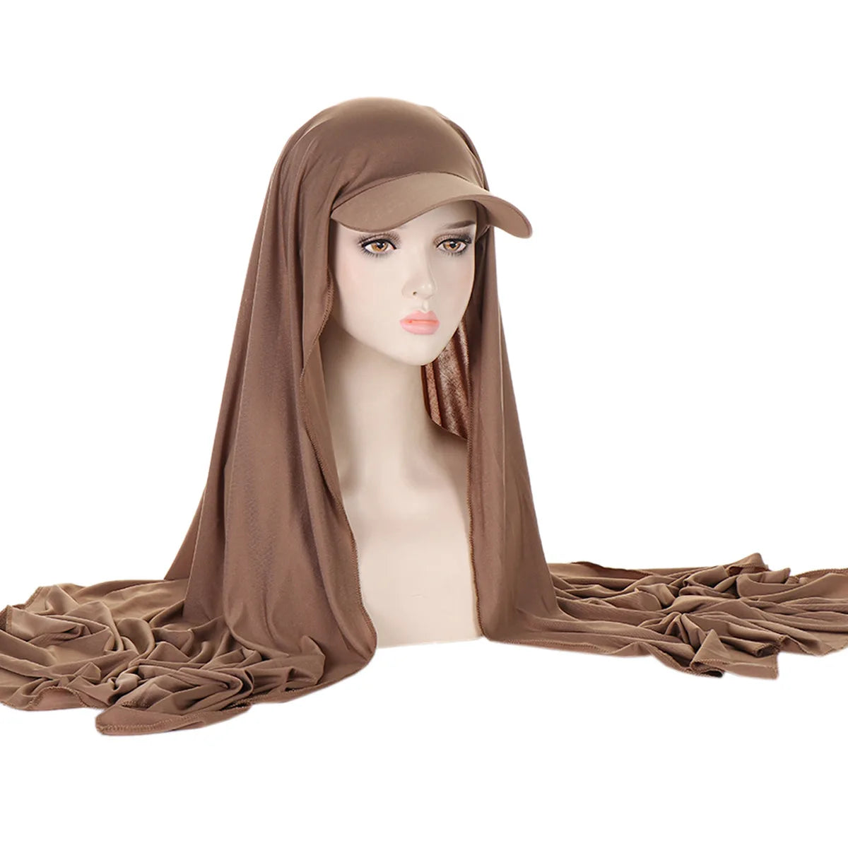 Sport Hijab with Built-in Cap — Instant Jersey