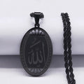 Men's Allah pendant necklace in stainless steel