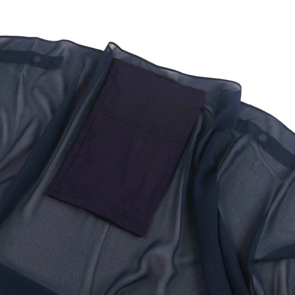 Instant Chiffon Hijab with Built-in Magnets & Undercap