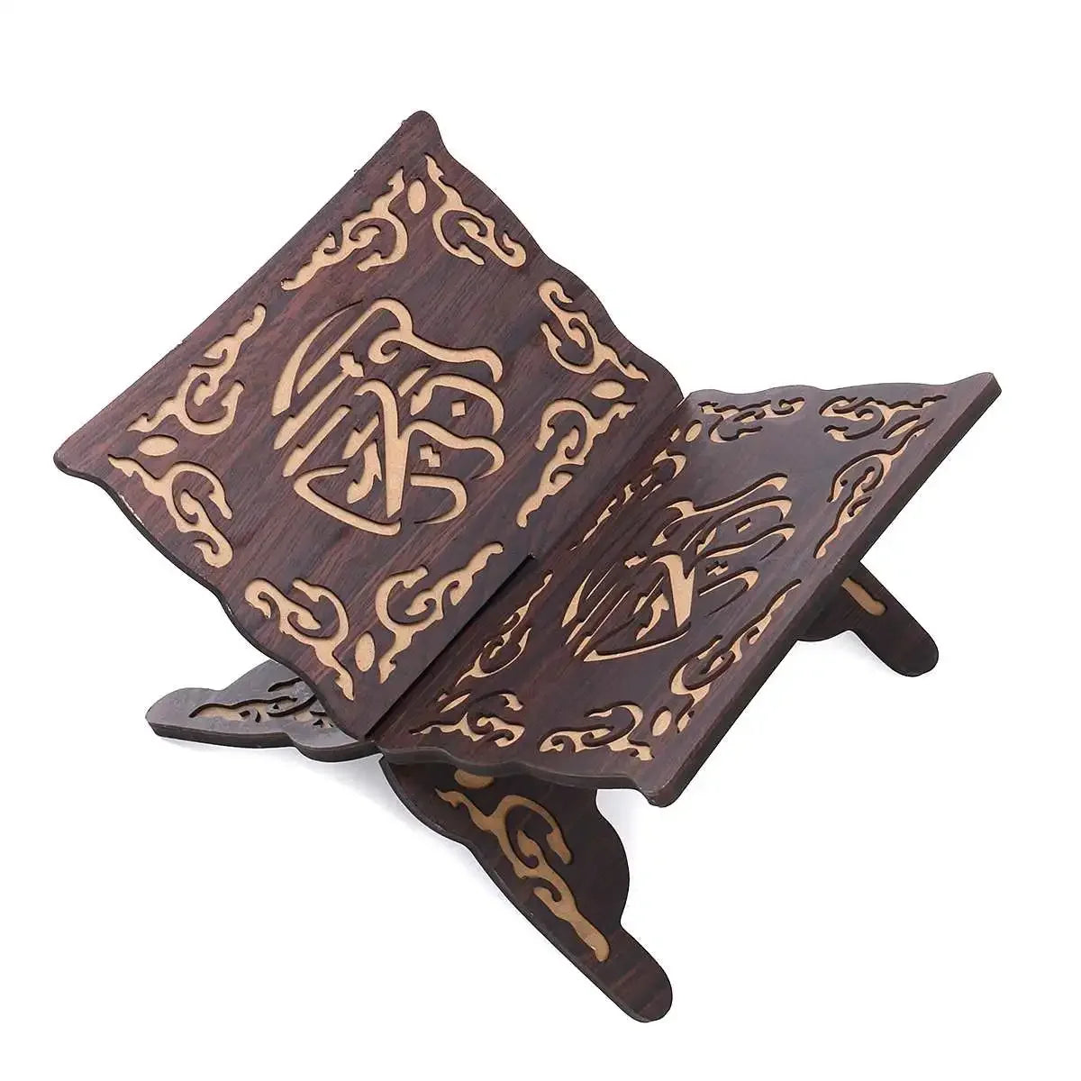 Handmade Wooden Quran Stand — Folding Rehal