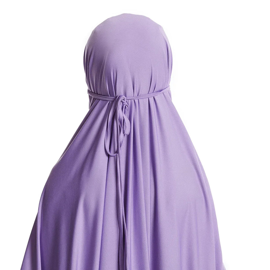 Bededragt til piger — khimar og nederdel, 3–12 år