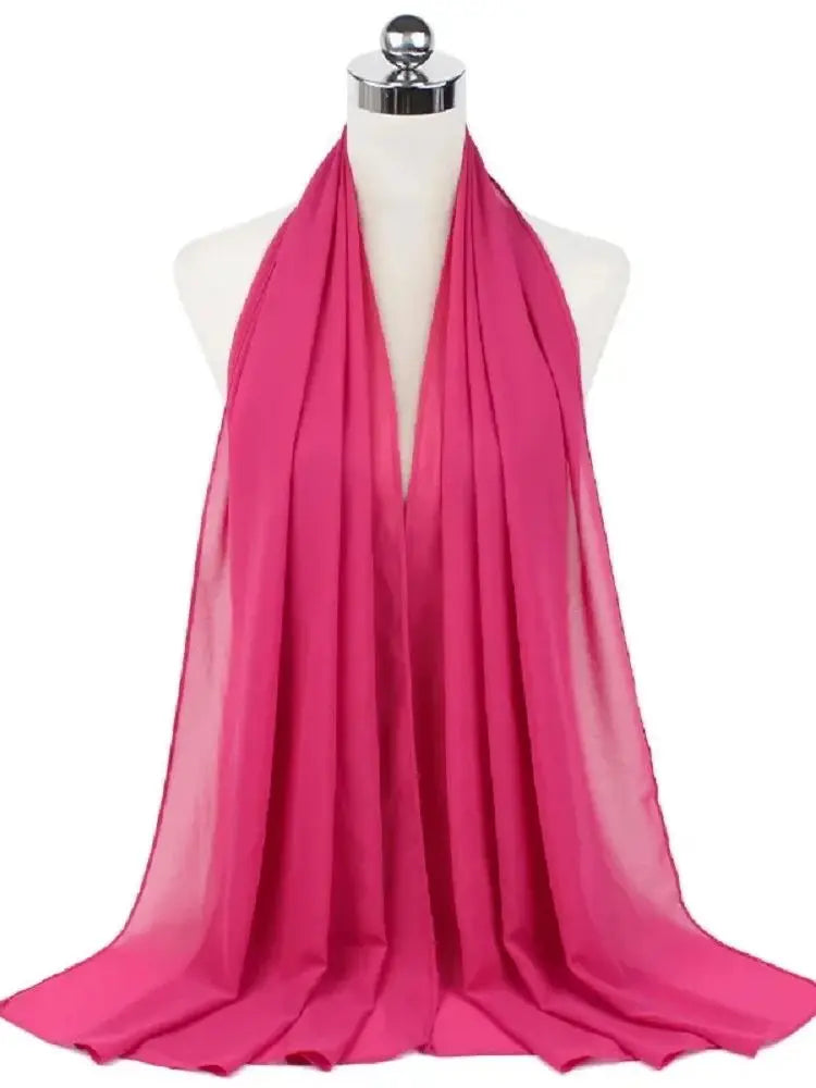 Instant chiffon-hijab — klar på få sekunder