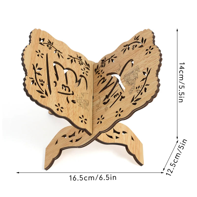 Folding Wooden Quran Stand (Rehal)