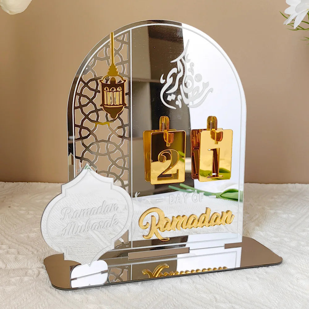 Ramadan Countdown Calendar — Acrylic Day Counter
