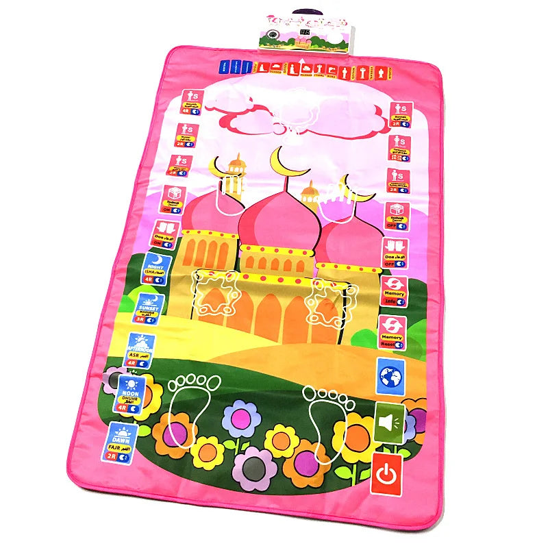 Talking Prayer Mat for Kids — Learn Salah Step by Step