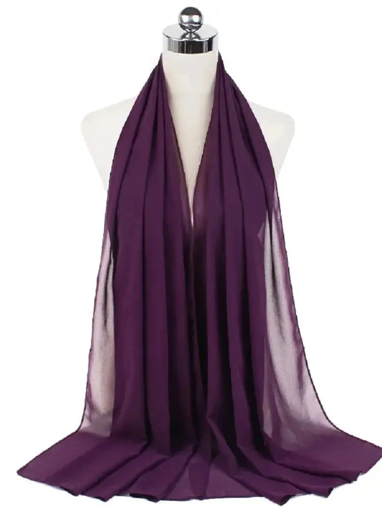 Instant chiffon-hijab — klar på få sekunder