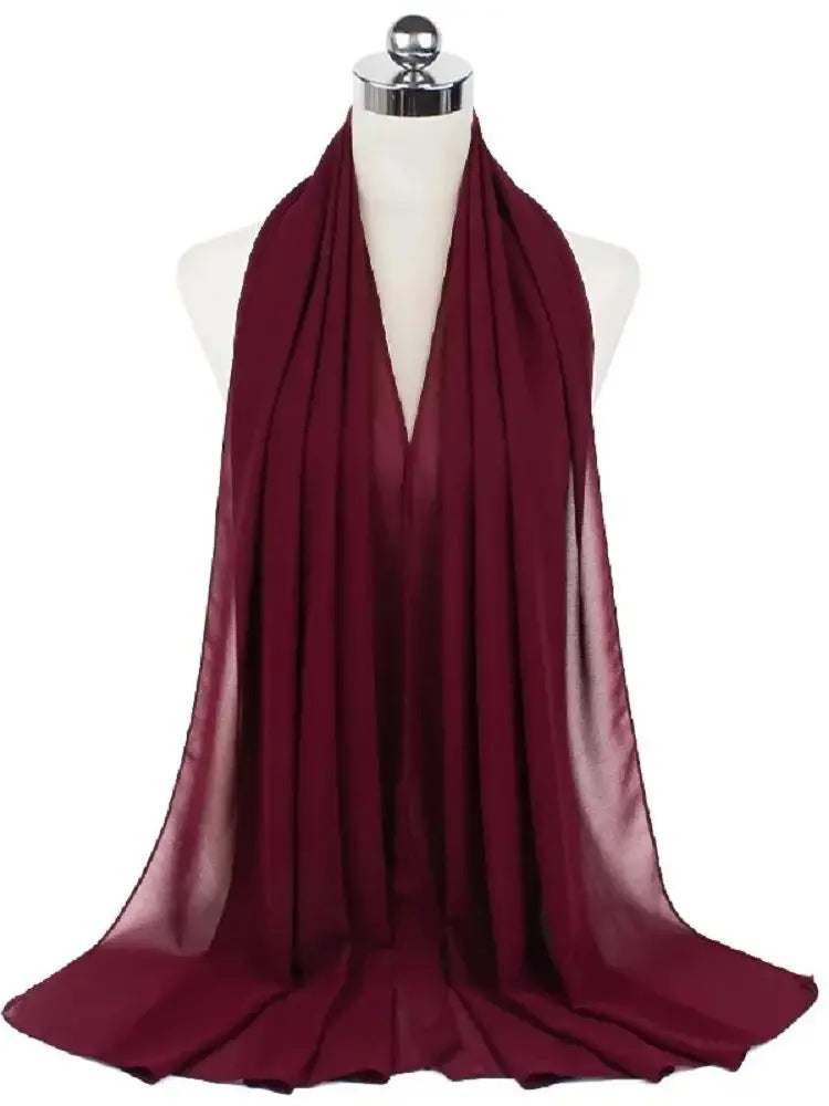 Instant chiffon-hijab — klar på få sekunder